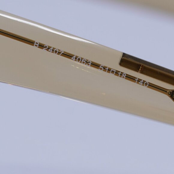 Burberry BE2407 4063 Eyeglasses Transparent Brown 51mm Square Frame - Picture 8 of 9